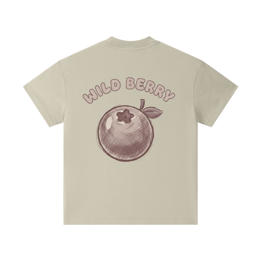 Wild Berry Oversized Graphic Tee – Sand Streetwear